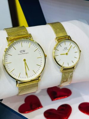 Daniel Wellington couple Gold