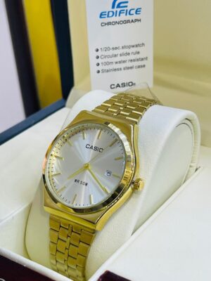 Casio square gold