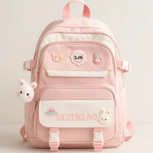 Pink Bunny Backpack