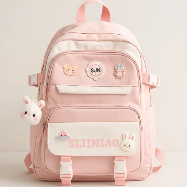 Pink Bunny Backpack