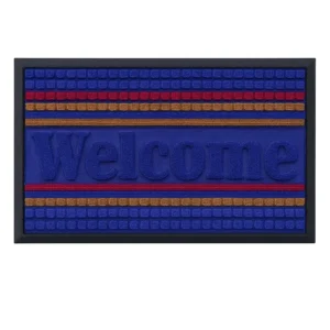 “WELCOME” BLEU ÉLÉGANCE
