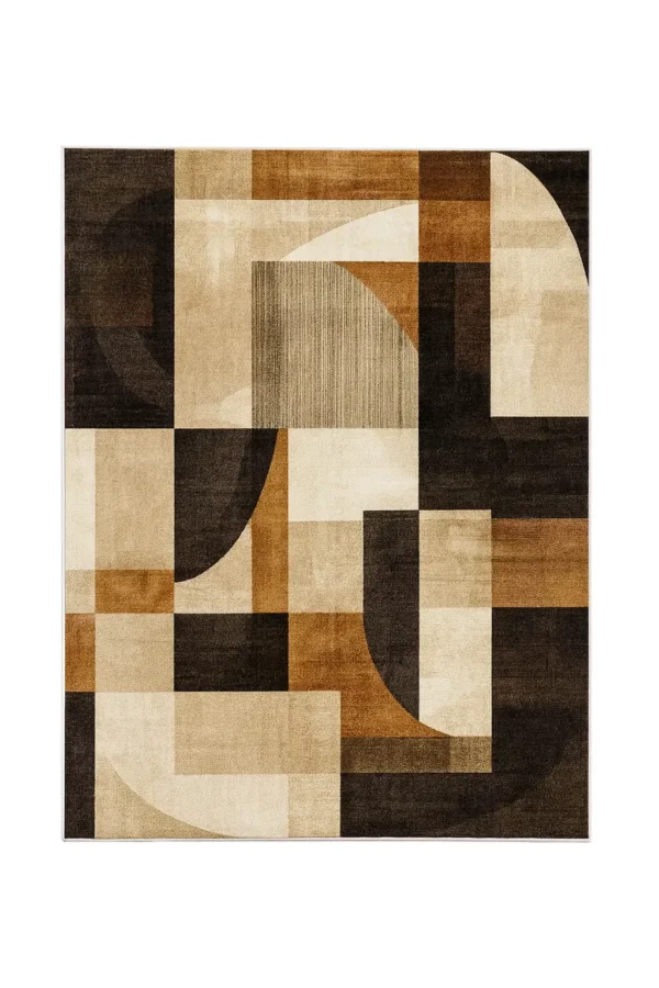 Tapis Géométrique Moderne