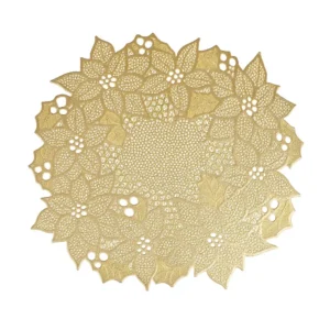 set de tables doré 6 pièces