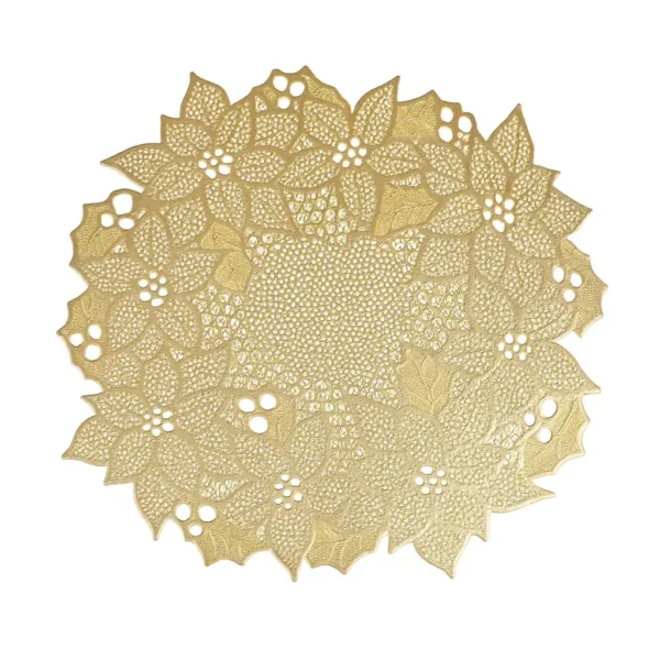 set de tables doré 6 pièces