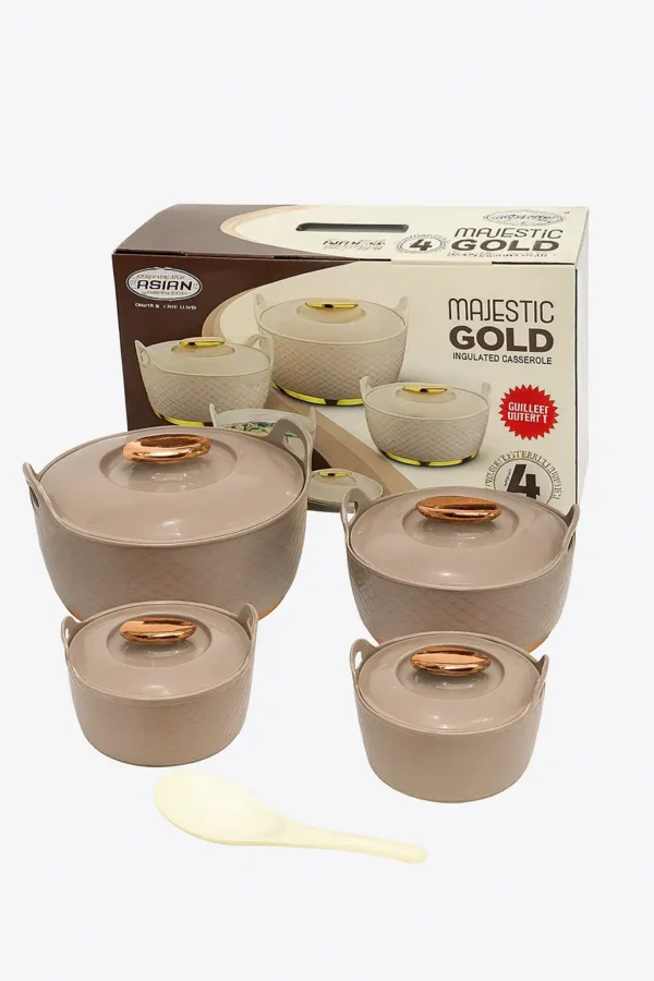 casseroles isothermes Majestic Gold