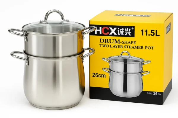 SteamPro Inox 26 cm