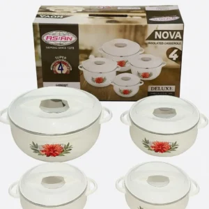 casseroles isothermes Nova Pure White
