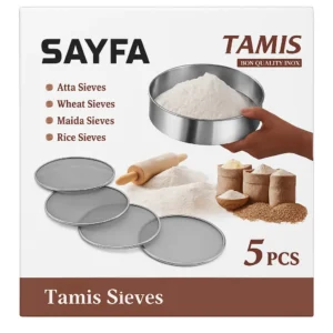 SAYFA Tamis Pro 5-en-1 Inox