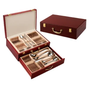 Service de Couverts Luxe 72 Pièces