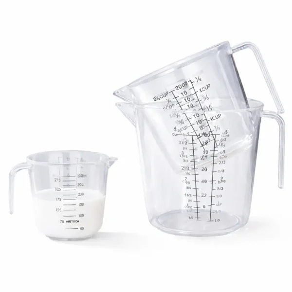 Pichets Doseurs Gradués 3PCS Pichets Doseurs Gradués 3PCS