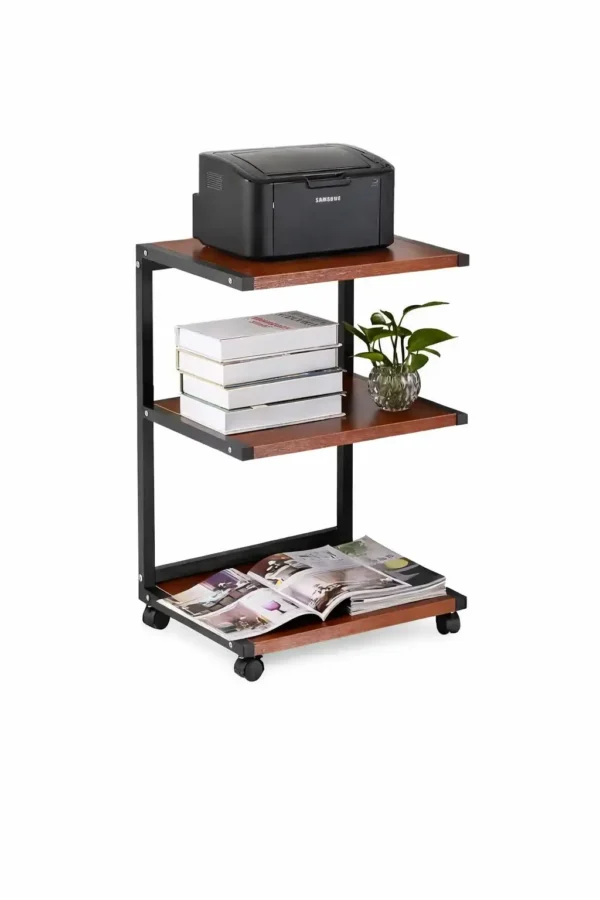 desserte bar mobile à 3 niveaux