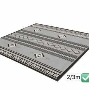 Tapis de Salon Moderne Motifs Géométriques