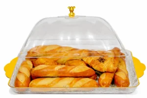 Cloche de Conservation Alimentaire avec Plateau