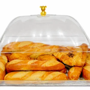 Cloche de Conservation Alimentaire avec Plateau