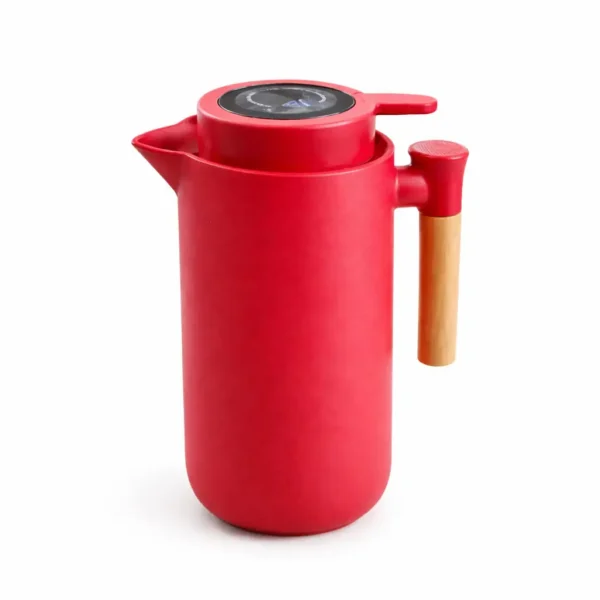 Carafe Isotherme 1L Rouge avec Affichage Température Carafe Isotherme 1L Rouge avec Affichage Température