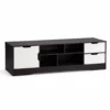 Meuble TV Moderne Noir & Blanc – Design Contemporain Meuble TV Moderne Noir & Blanc – Design Contemporain