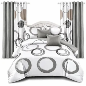 ensemble complet 6 pièces au design graphique élégant