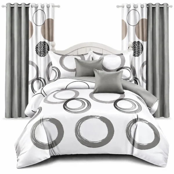 ensemble complet 6 pièces au design graphique élégant