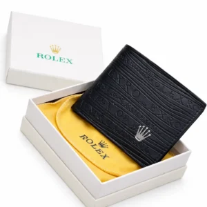 Portefeuille Rolex Signature Noir