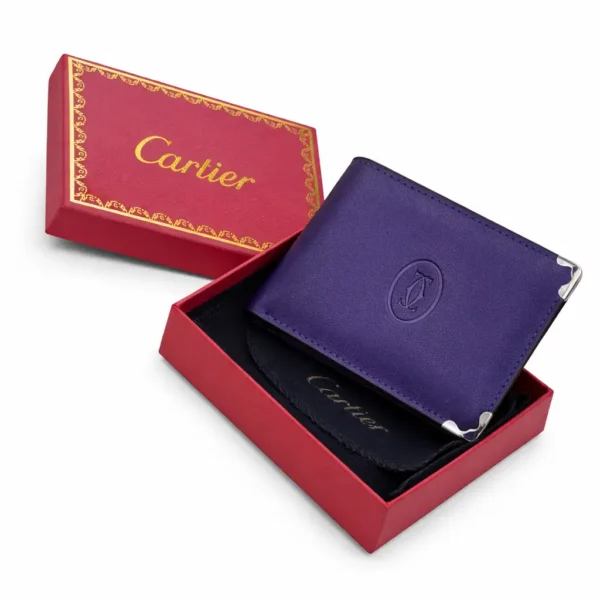Portefeuille Cartier Bleu Nuit Signature