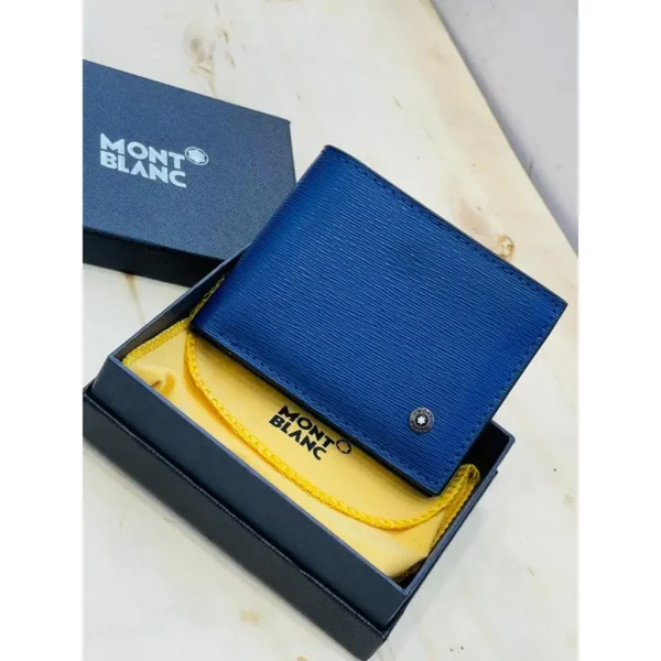 Portefeuille Mont Blanc Bleu Prestige