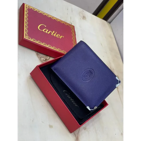 Portefeuille Cartier Bleu Nuit Signature