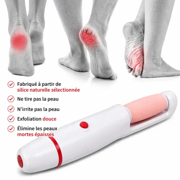 SoftStep Pro™ – Éliminateur de Callosités Électrique