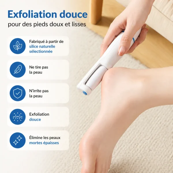 SoftStep Pro™ – Éliminateur de Callosités Électrique