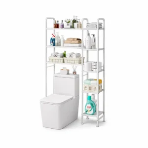 SpaceRack Pro™ – Étagère WC Gain de Place Premium