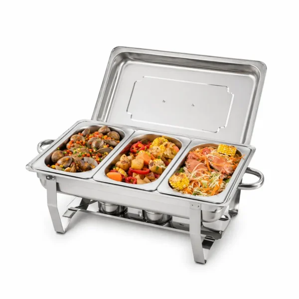 TripleHeat Pro™ – Chafing Dish 3 Compartiments 12L