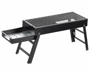 Barbecue Portable Pliable avec Tiroir à Charbon Barbecue Portable Pliable avec Tiroir à Charbon