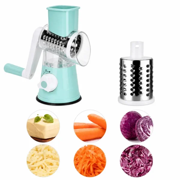 Râpe Manuelle Multifonction 3 en 1 – Coupe, Râpe & Émince Facilement Râpe Manuelle Multifonction 3 en 1 – Coupe, Râpe & Émince Facilement