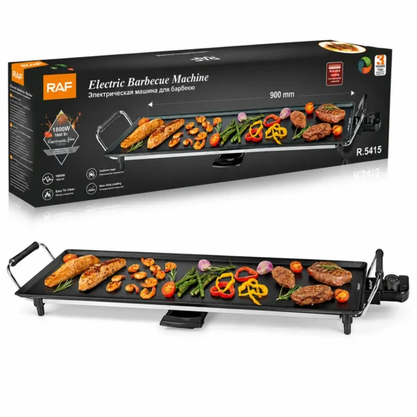 Plancha Électrique XXL 1800W RAF Plancha Électrique XXL 1800W RAF