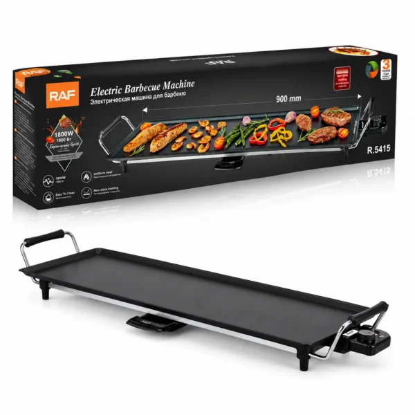 Plancha Électrique XXL 1800W RAF Plancha Électrique XXL 1800W RAF