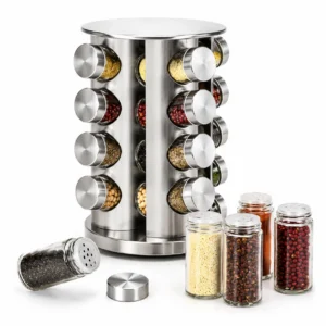 Tour à Épices Rotative Premium 20 Pots
