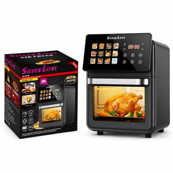 Air Fryer Silver Love 15L