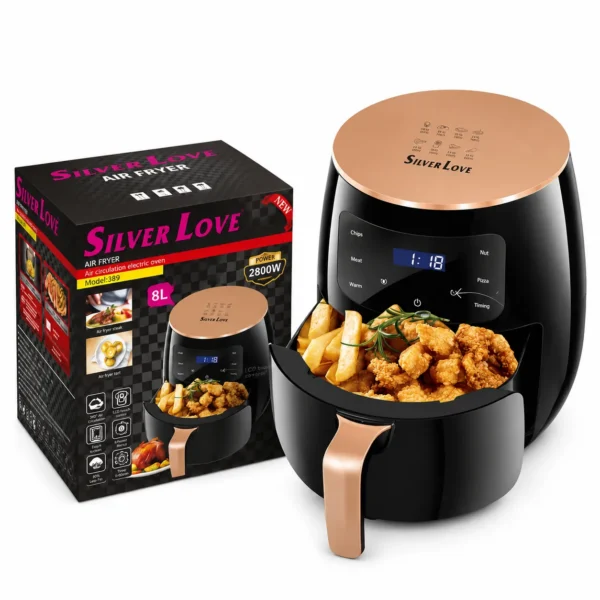 Air Fryer Silver Love 8L