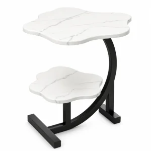 Table d'appoint Fleur 2 Niveaux Table d'appoint Fleur 2 Niveaux