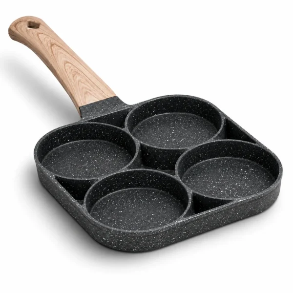 Poêle 4 Compartiments Multi-Cuisson