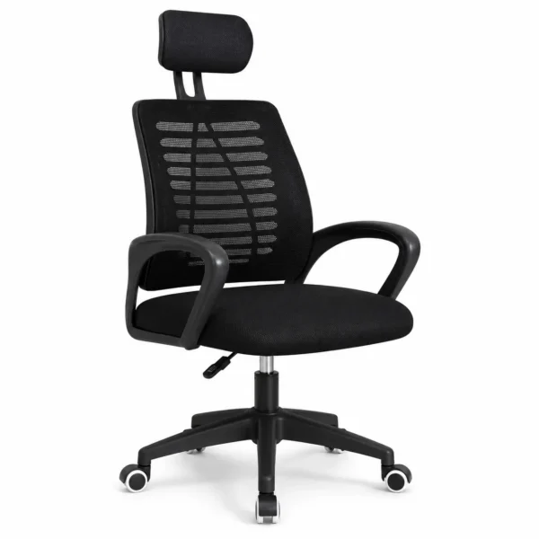 Chaise de Bureau Ergonomique avec Appui-Tête