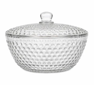 Bol en Verre avec Couvercle Élégance Bol en Verre avec Couvercle Élégance
