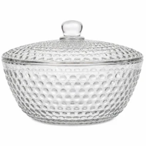 Bol en Verre avec Couvercle Élégance