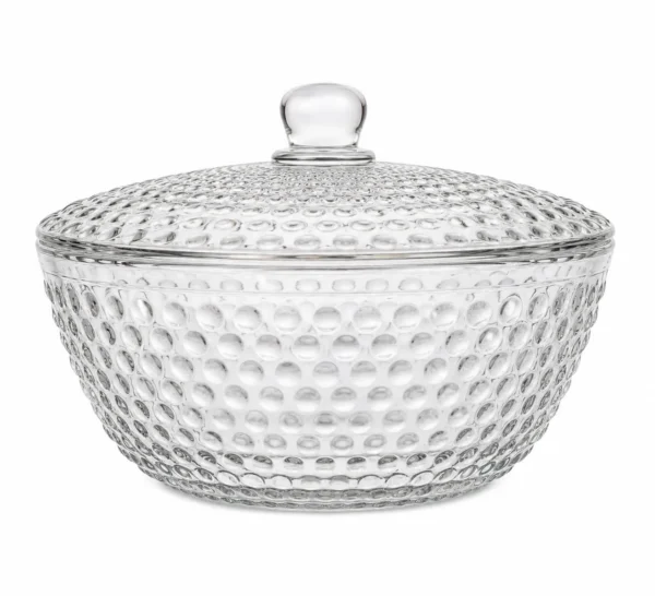 Bol en Verre avec Couvercle Élégance