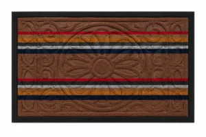 Tapis d'Entrée Antidérapant Motif Floral