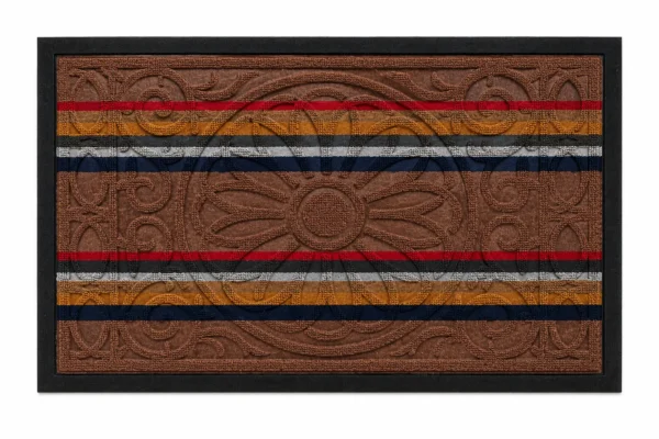 Tapis d'Entrée Antidérapant Motif Floral Tapis d'Entrée Antidérapant Motif Floral