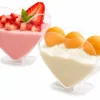 Lot de 10 Coupes Dessert Cœur Transparentes Lot de 10 Coupes Dessert Cœur Transparentes