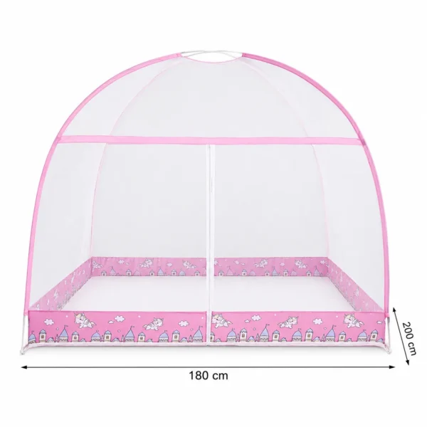 Moustiquaire Pop-Up Rose Grand Format 180 × 200 cm Moustiquaire Pop-Up Rose Grand Format 180 × 200 cm