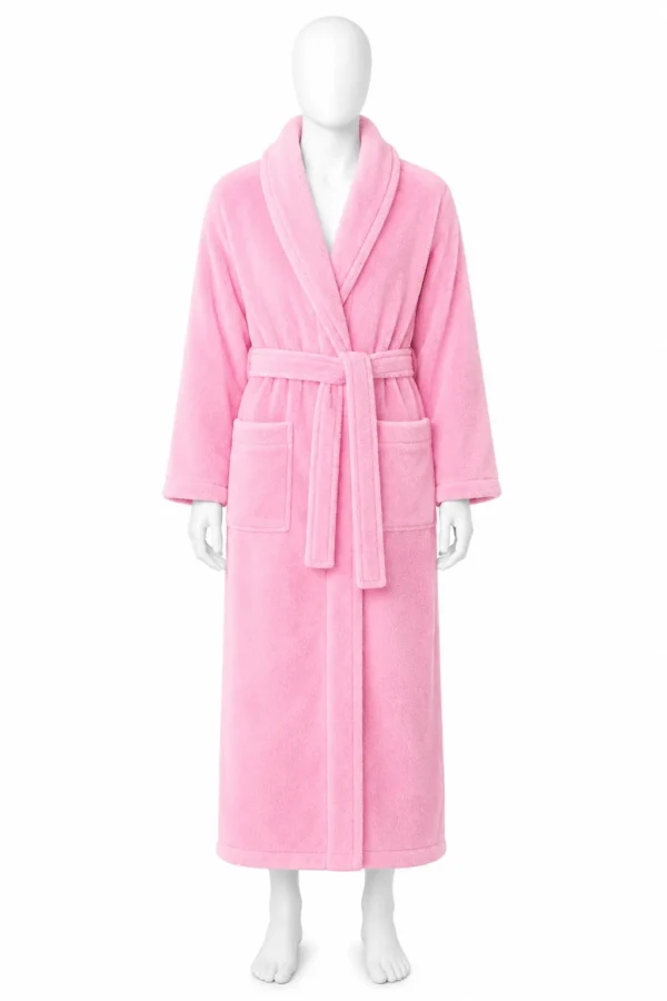 Peignoir Douillet Rose Pastel