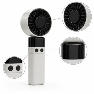 2026/09/614033.jpg Mini Ventilateur Portable Rechargeable avec Écran Digital