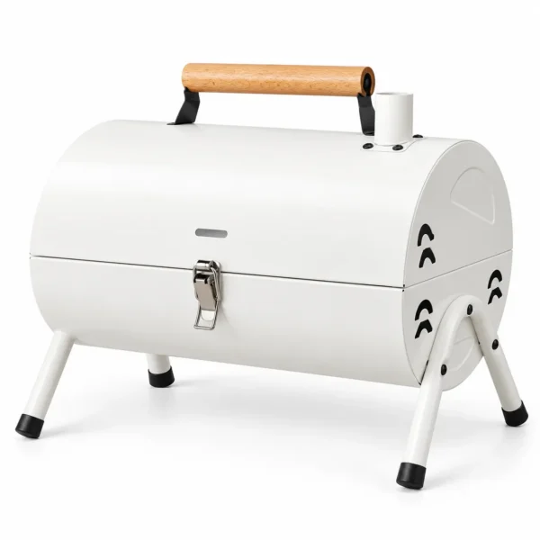ChatGPT Image 20 sept. 2026, 18_26_44 Mini Barbecue Portable avec Couvercle et Poignée de Transport